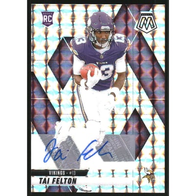 2025 Panini Mosaic Rookie Autographs Mosaic #329 Tai Felton