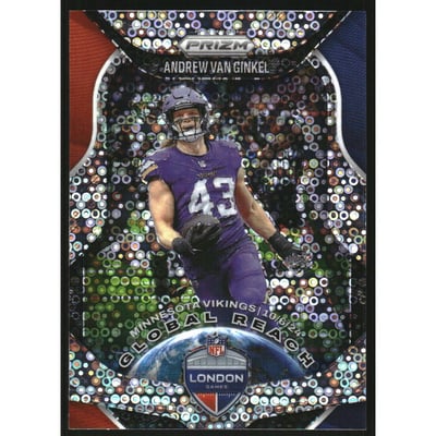 2025 Panini Prizm Global Reach Prizms No Huddle #3 Andrew Van Ginkel