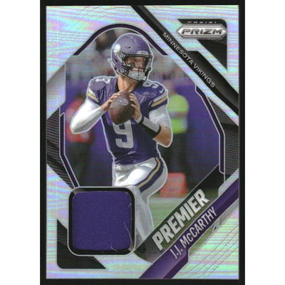 2025 Panini Prizm Premier Jerseys #33 J.J. McCarthy
