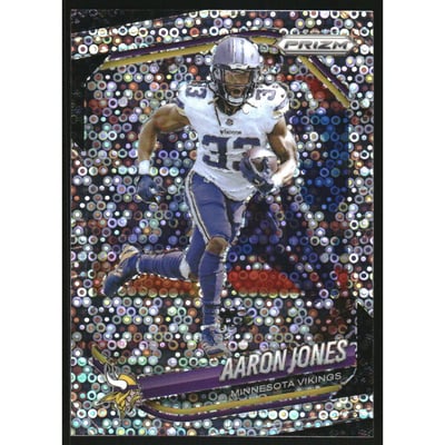 2025 Panini Prizm Prizms No Huddle #7 Aaron Jones