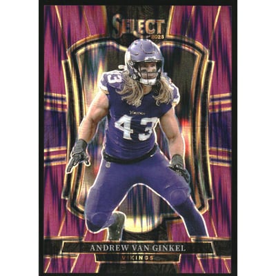 2025 Select Prizm Purple Shock #164 Andrew Van Ginkel