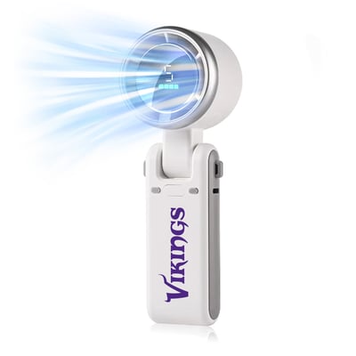 Minnesota Vikings ActionHeat AlphaCool Rechargeable Handheld Fan
