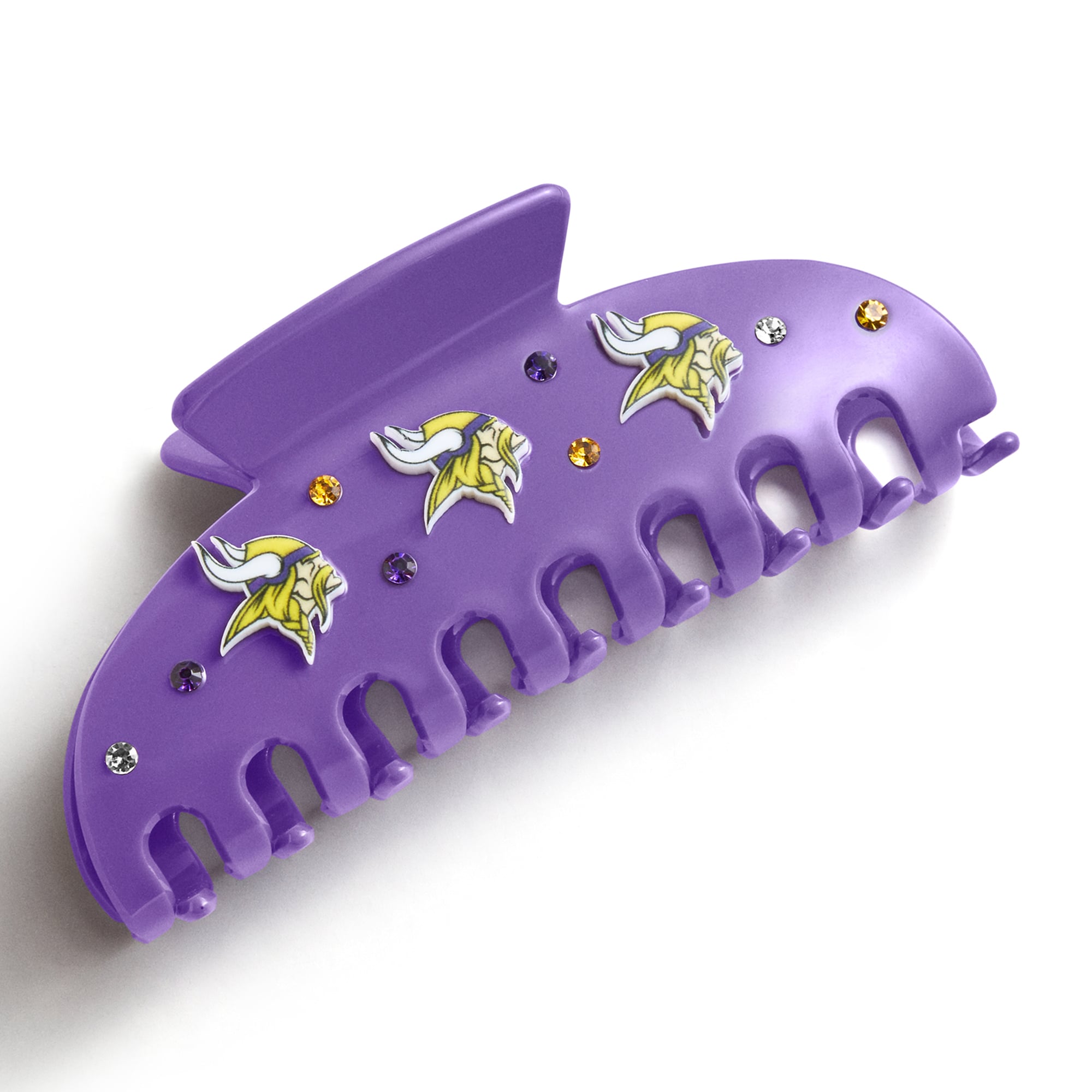 Pince à cheveux BaubleBar Minnesota Vikings empilée