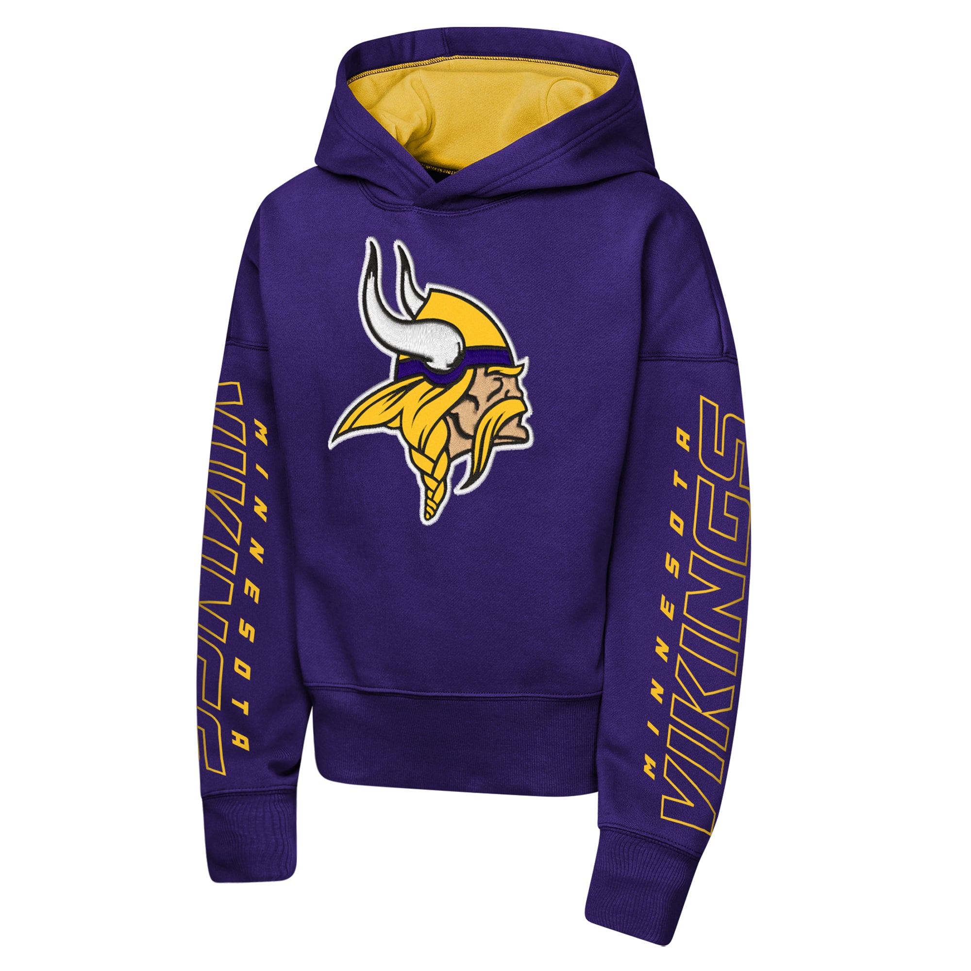 Sweat à capuche Outerstuff violet Minnesota Vikings Miss Tailgate pour filles