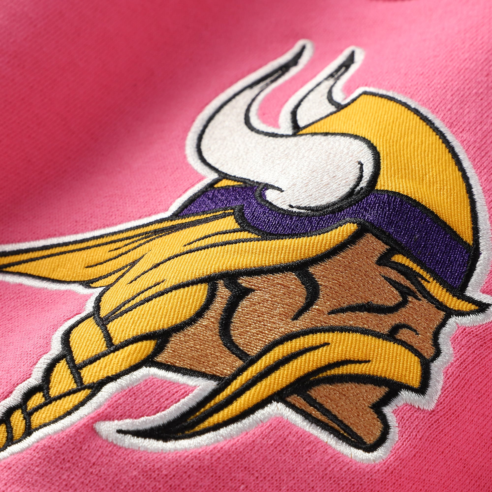 Girls Youth Pink Minnesota Vikings Prime Hoodie