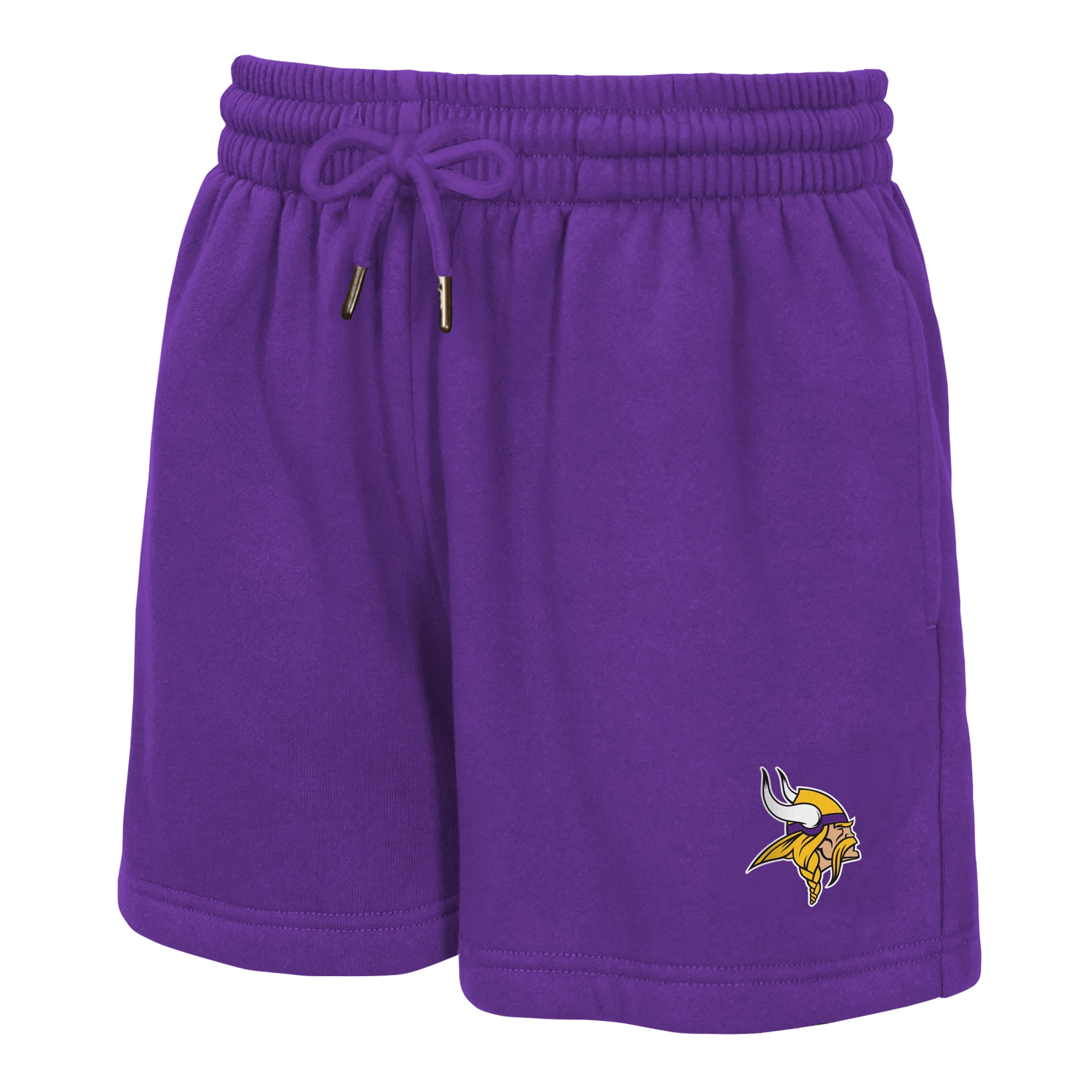 Ensemble sweat-shirt et short en polaire à col V violet Minnesota Vikings Red Zone de la marque WEAR by Erin Andrews pour jeunes filles