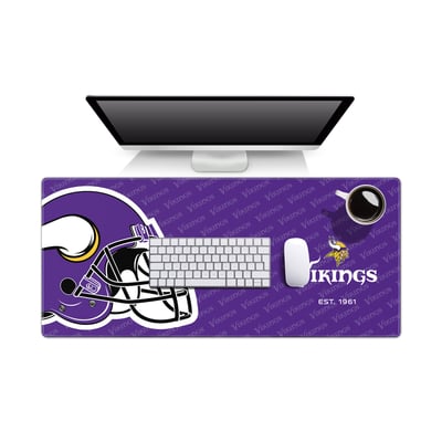 Minnesota Vikings IDNA 15.7" x 35.4" Logo Series Desk Pad