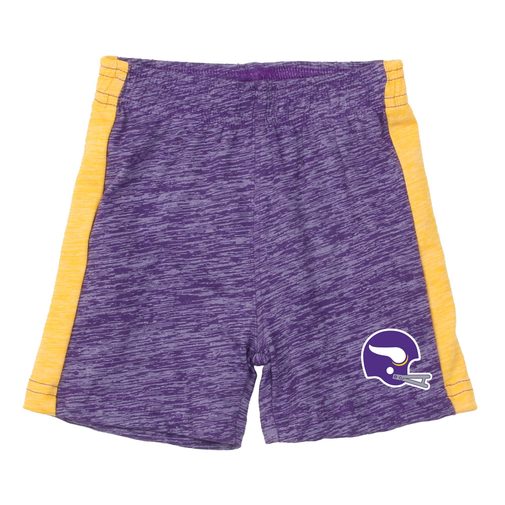 Ensemble body et short bébé Wes & Willy or/violet Minnesota Vikings Cloudy Yard Hopper