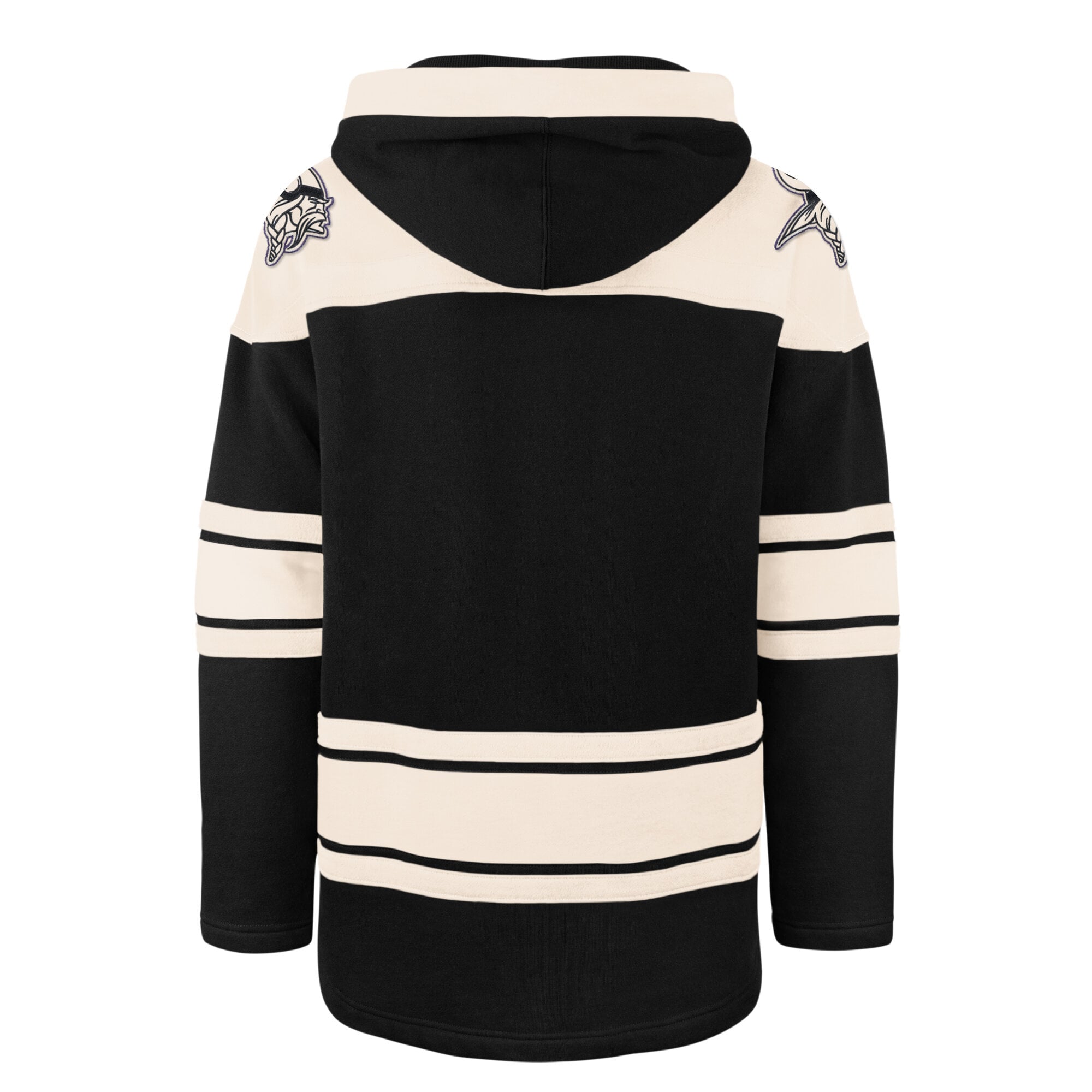 Sweat à capuche Superior Lacer noir Minnesota Vikings '47 pour homme