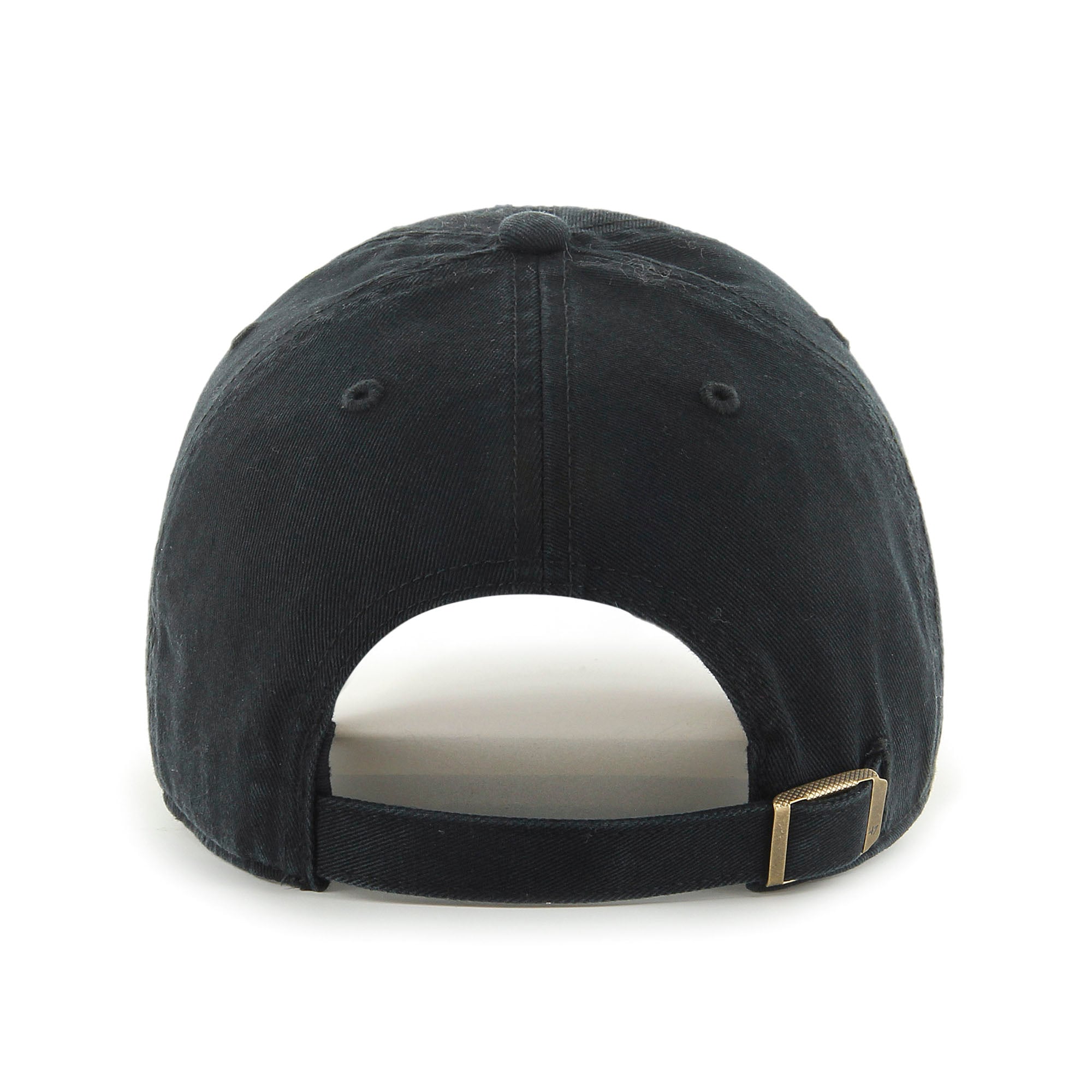 Men's '47 Black Minnesota Vikings Tonal Clean Up Adjustable Hat