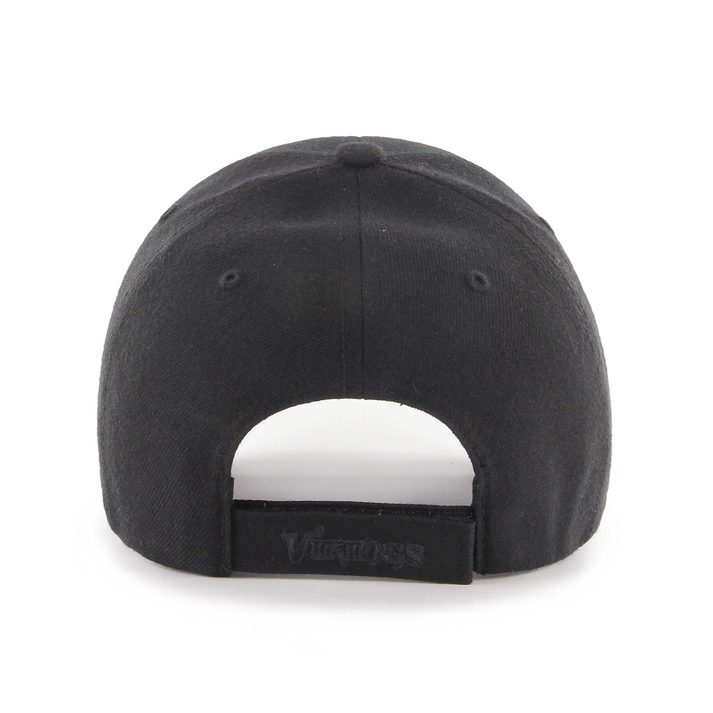 Casquette ajustable '47 Black Minnesota Vikings Tonal MVP pour homme