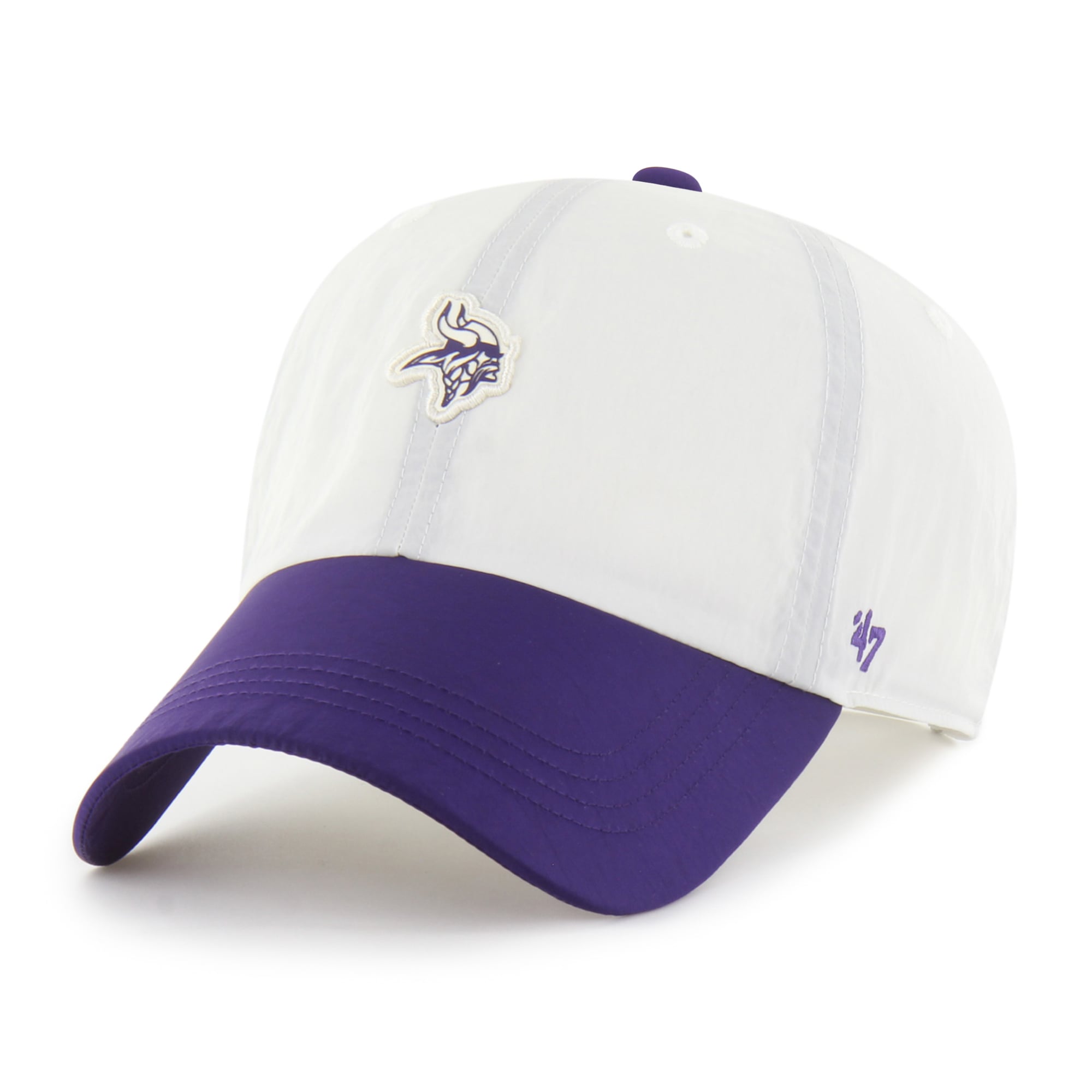 Casquette ajustable « 47 Cream Minnesota Vikings Modernia Clean Up » pour homme