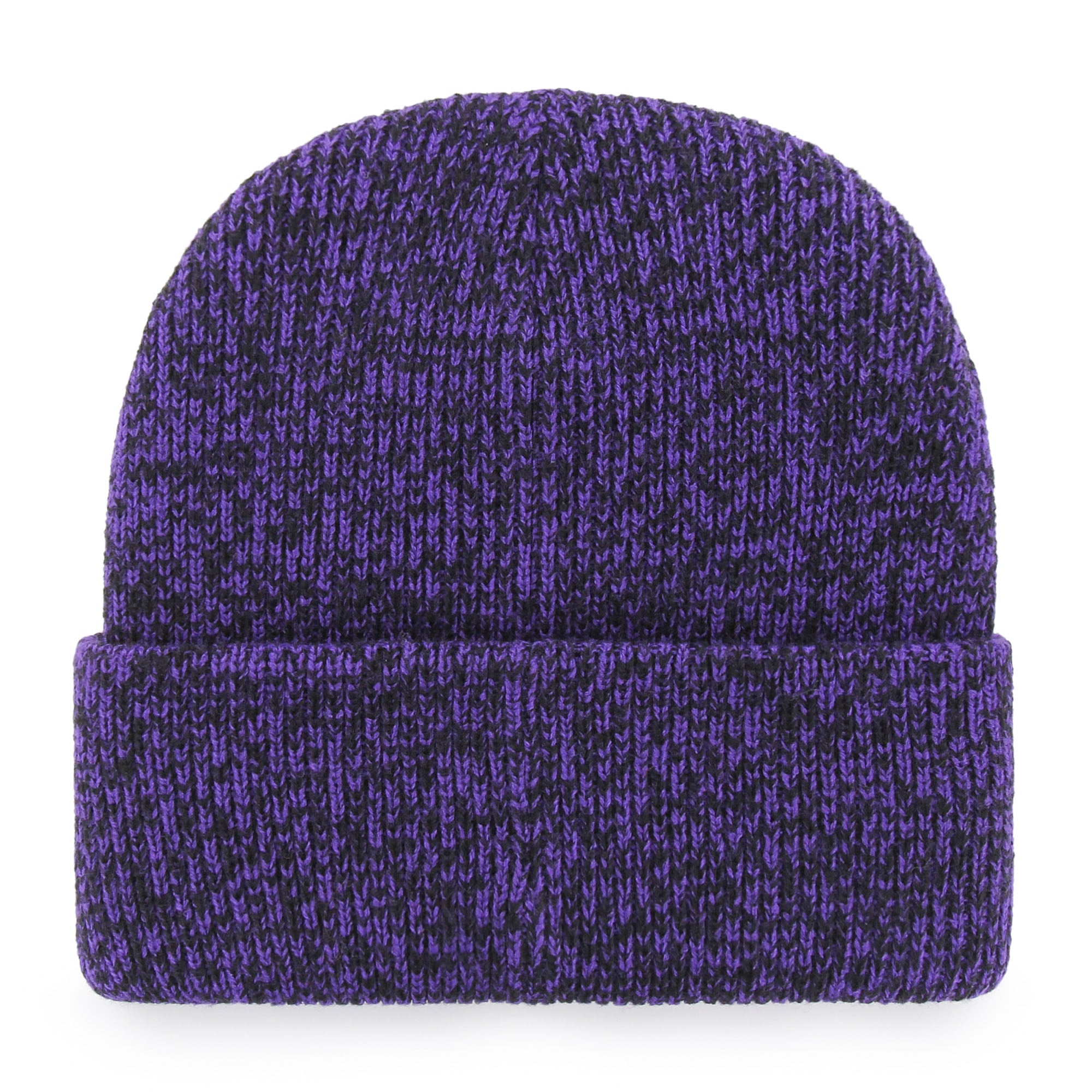 Bonnet en tricot à revers Brain Freeze pour homme, couleur violet chiné, des Vikings du Minnesota, 1947