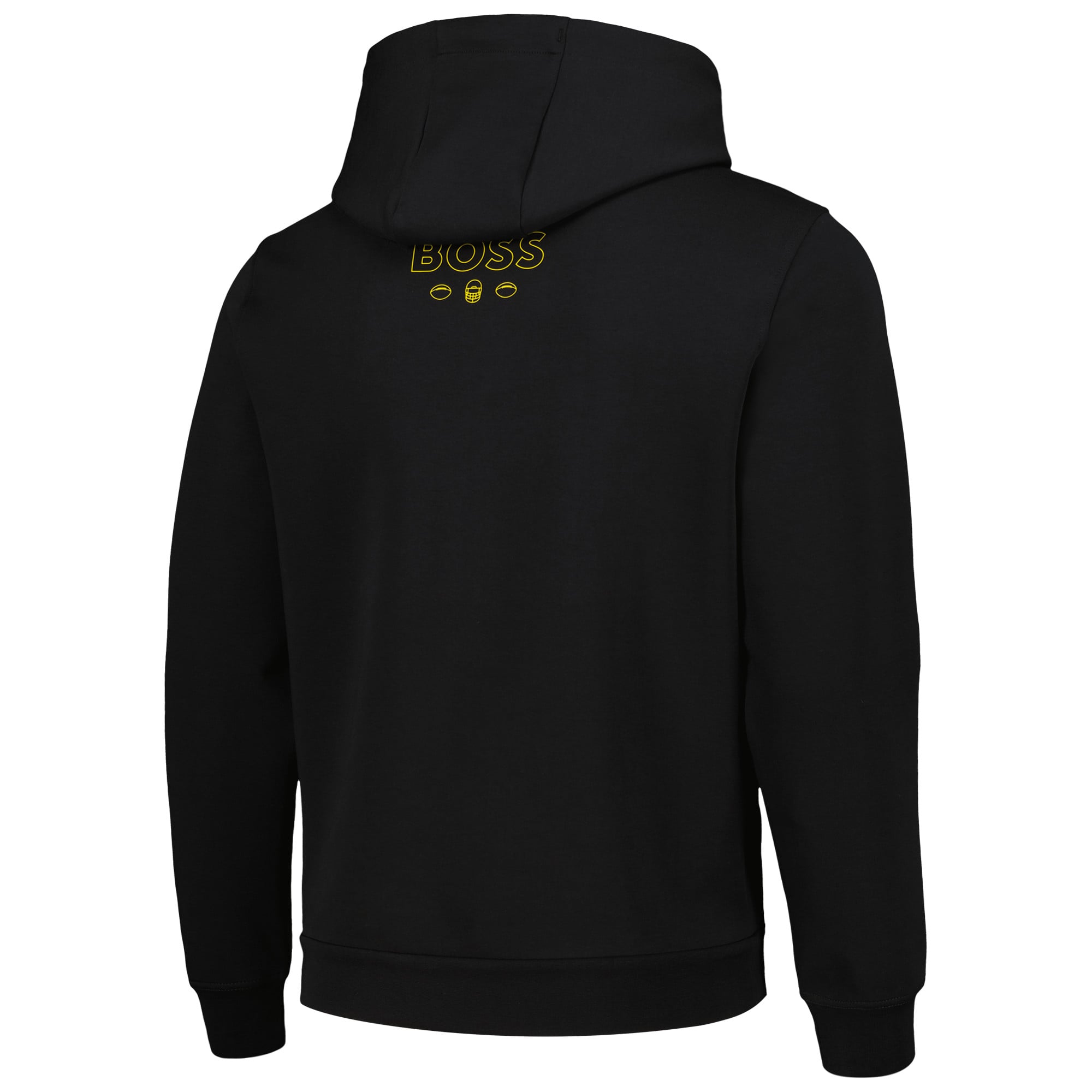 Sweat à capuche noir BOSS X NFL Minnesota Vikings Touchback pour hommes