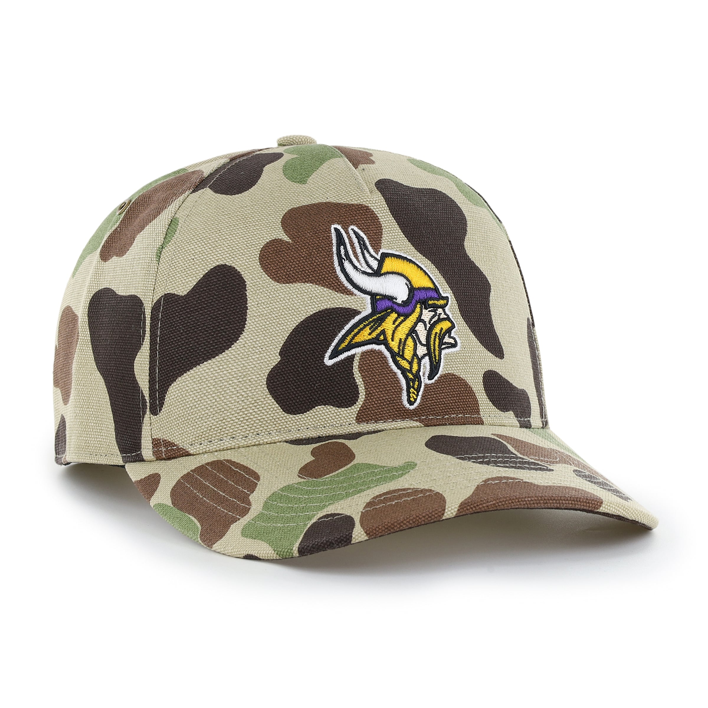 Casquette ajustable Carhartt x '47 Duck Camo Minnesota Vikings Hitch pour homme