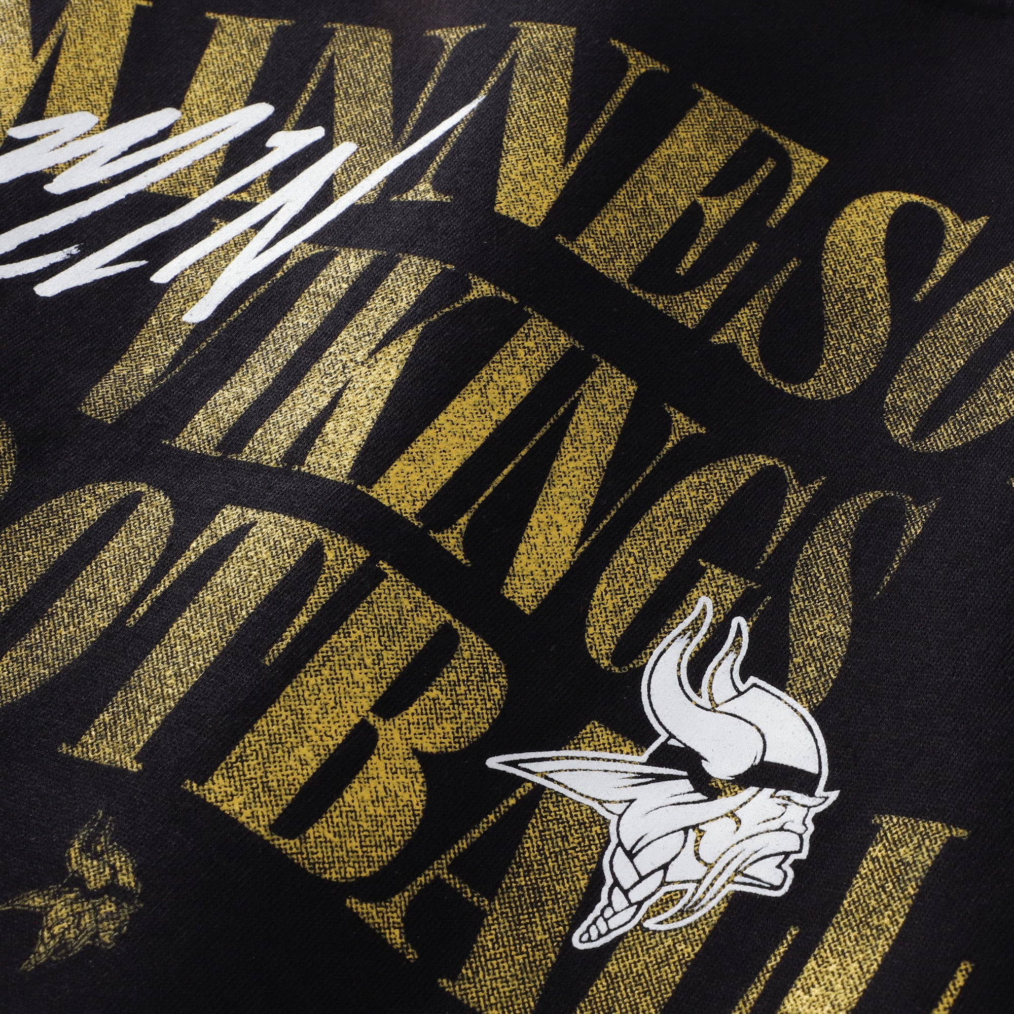 Sweat-shirt décontracté mi-temps des Vikings du Minnesota, grandes tailles, noir, pour homme, Fanatics