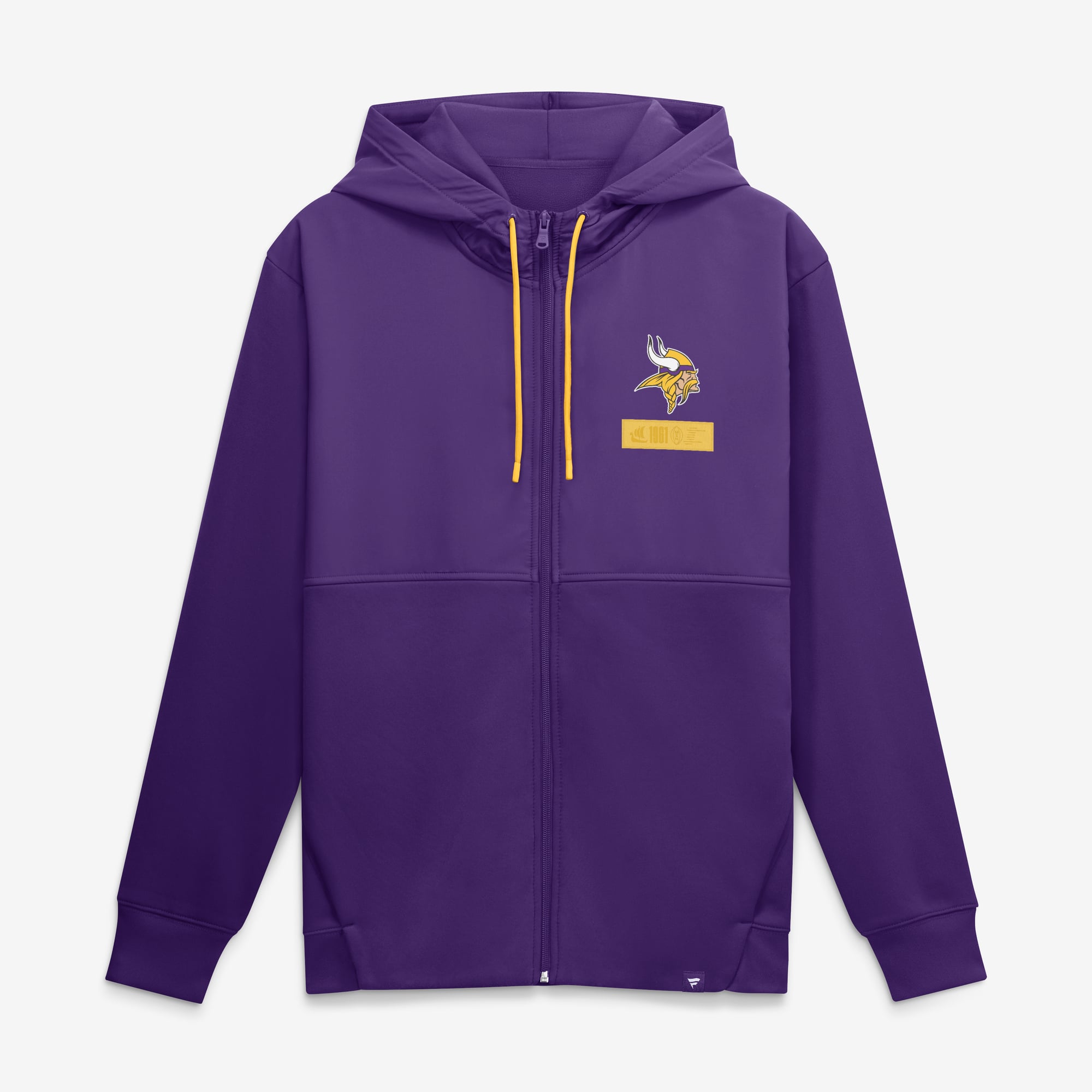 Sweat à capuche zippé violet Minnesota Vikings pour homme de Fanatics