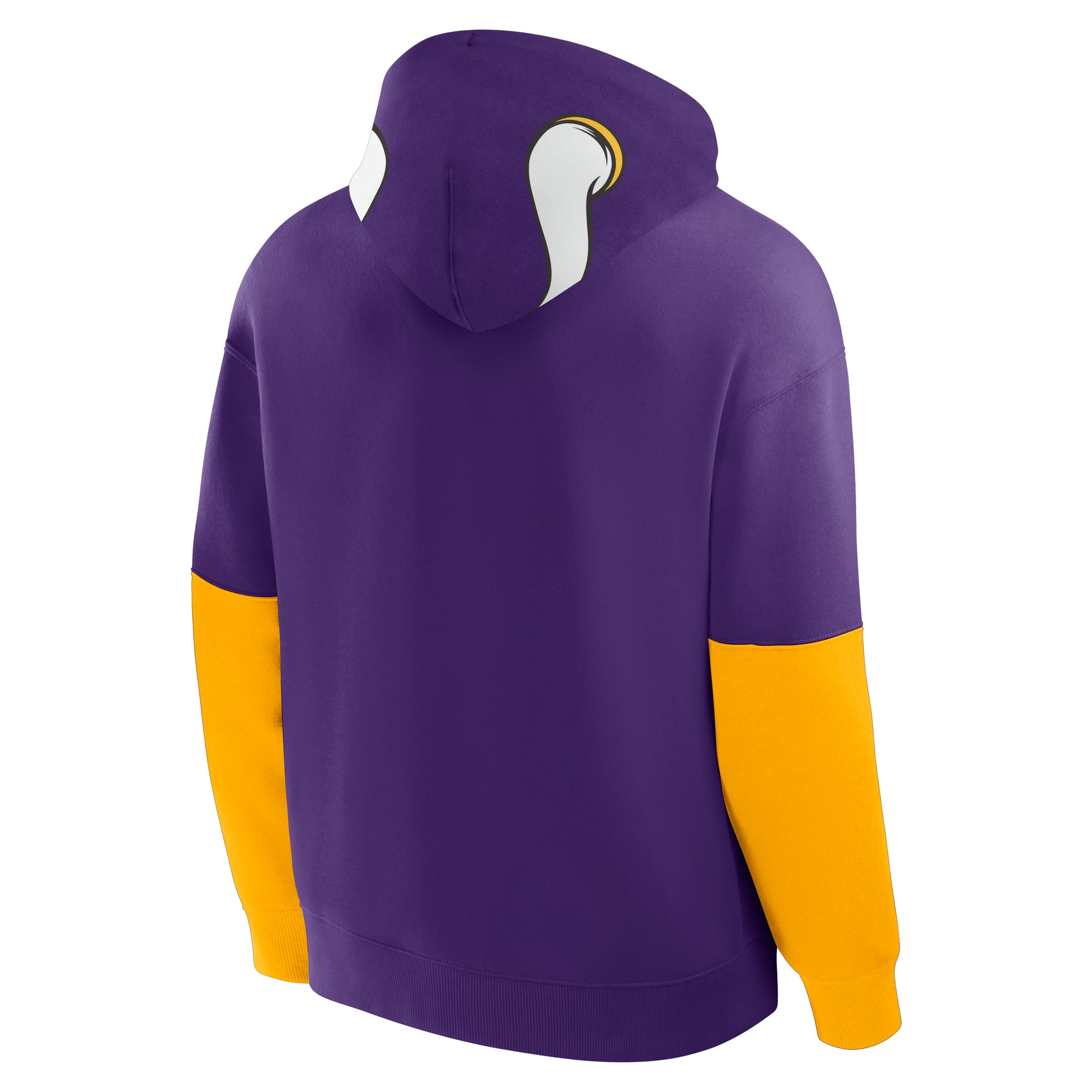 Men's Fanatics Purple Minnesota Vikings Helmet Pullover Hoodie