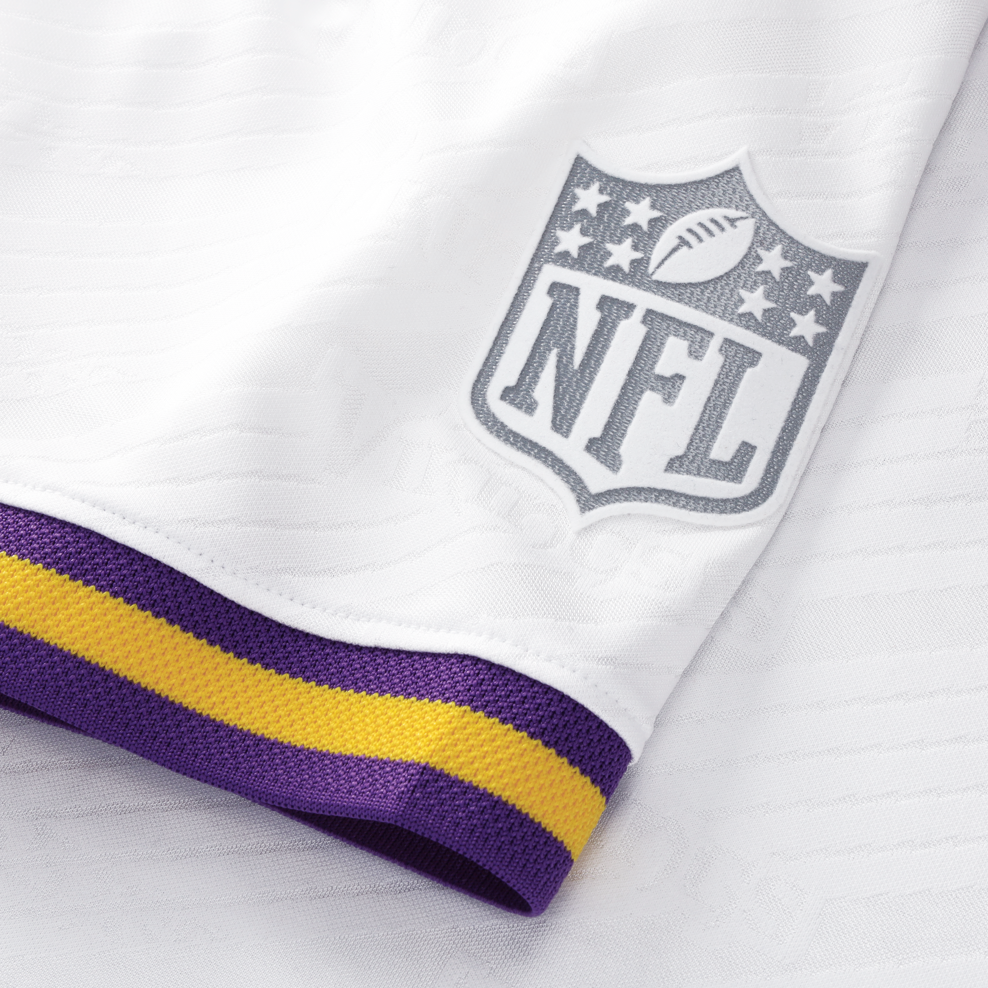 Men's Fanatics White Minnesota Vikings Football x V-Neck Fan Top