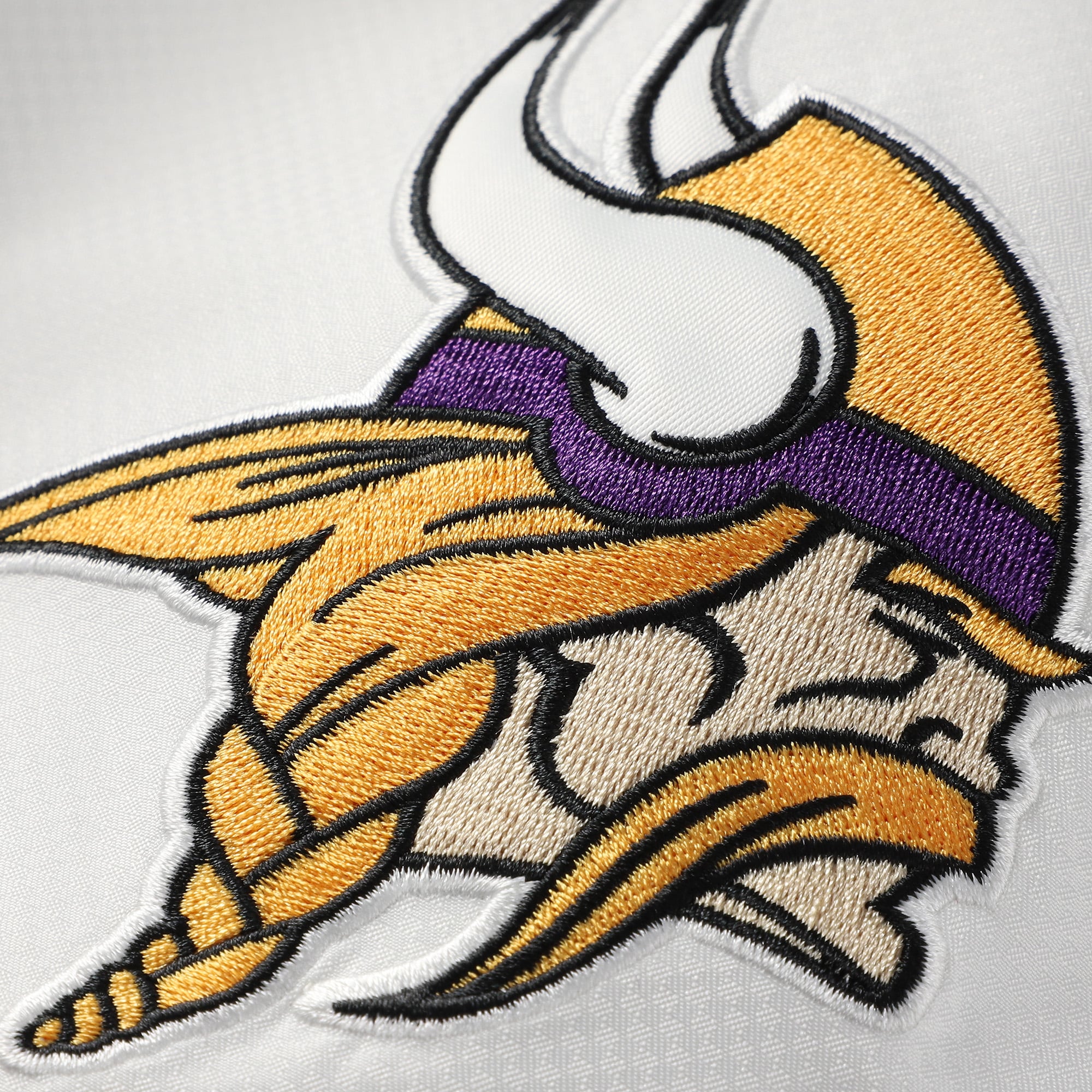 Men's Mitchell & Ness Purple Minnesota Vikings Head Coach Anorak Quarter-Zip Windbreaker Jacket