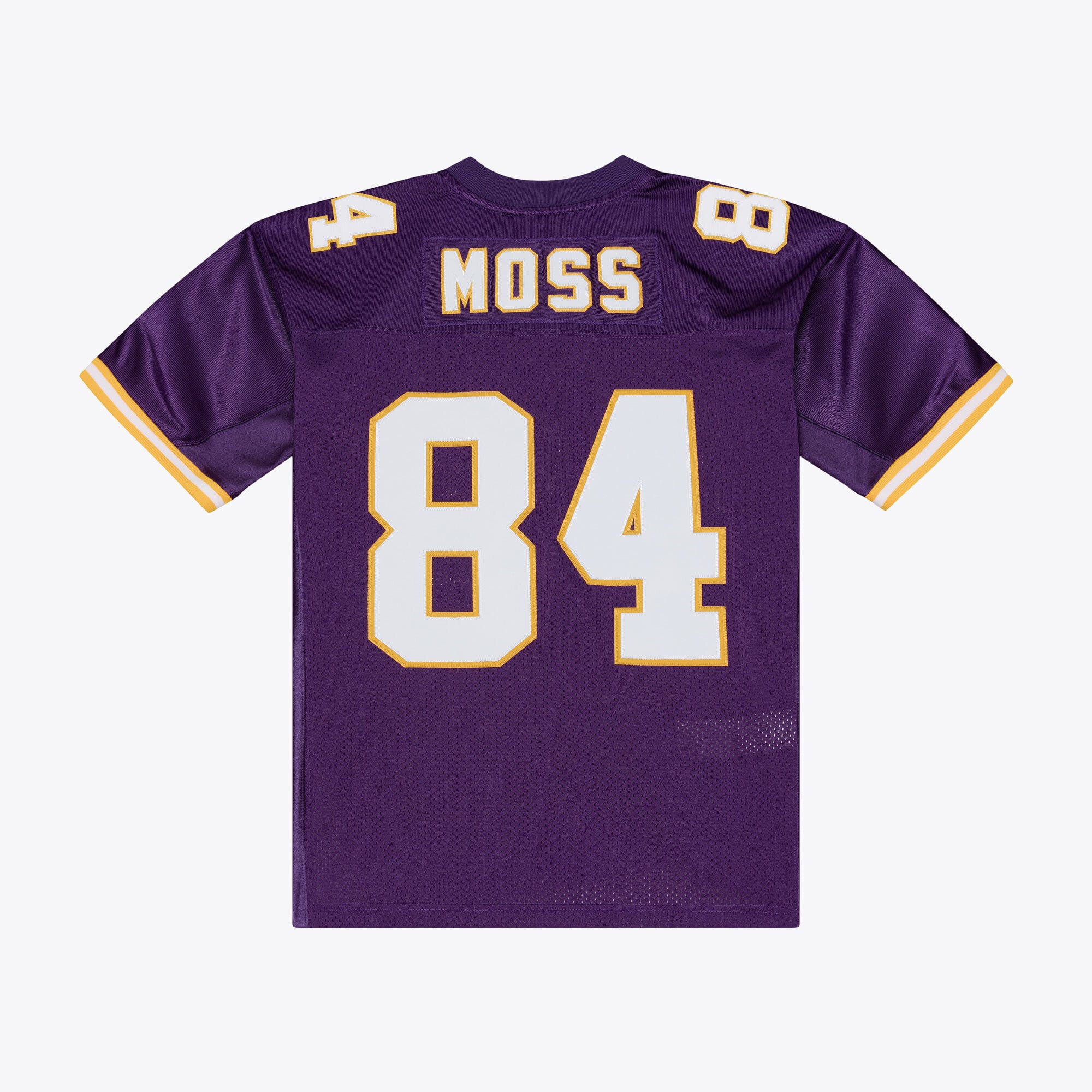 Men's Mitchell & Ness Randy Moss Purple Minnesota Vikings 2001 Authentic Throwback Jersey