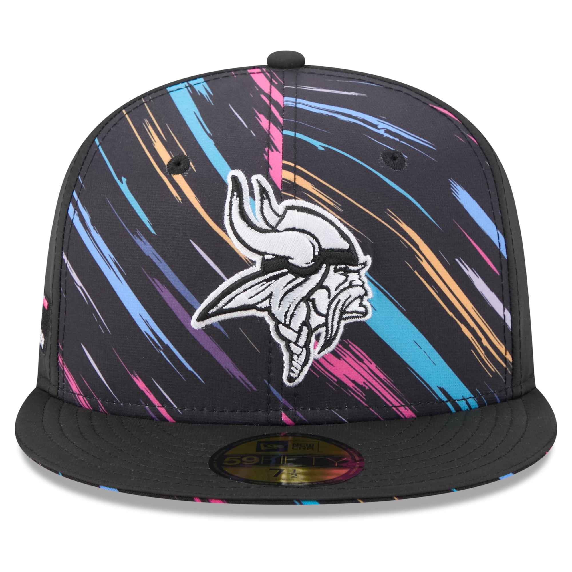 Men's New Era Black Minnesota Vikings 2026 NFL Crucial Catch 59FIFTY Fitted Hat
