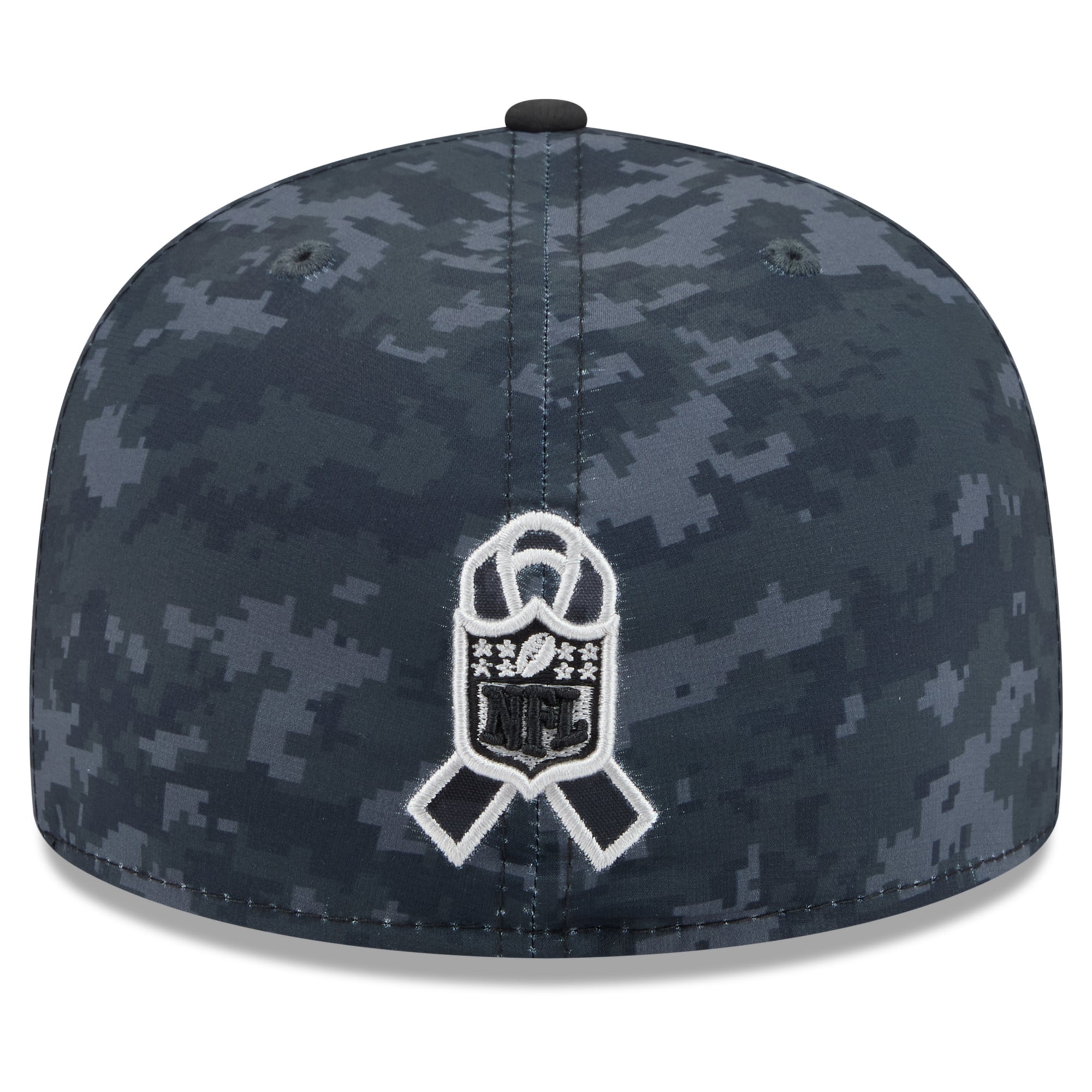 Casquette ajustée New Era noire Minnesota Vikings 2026 Salute To Service 59FIFTY pour homme