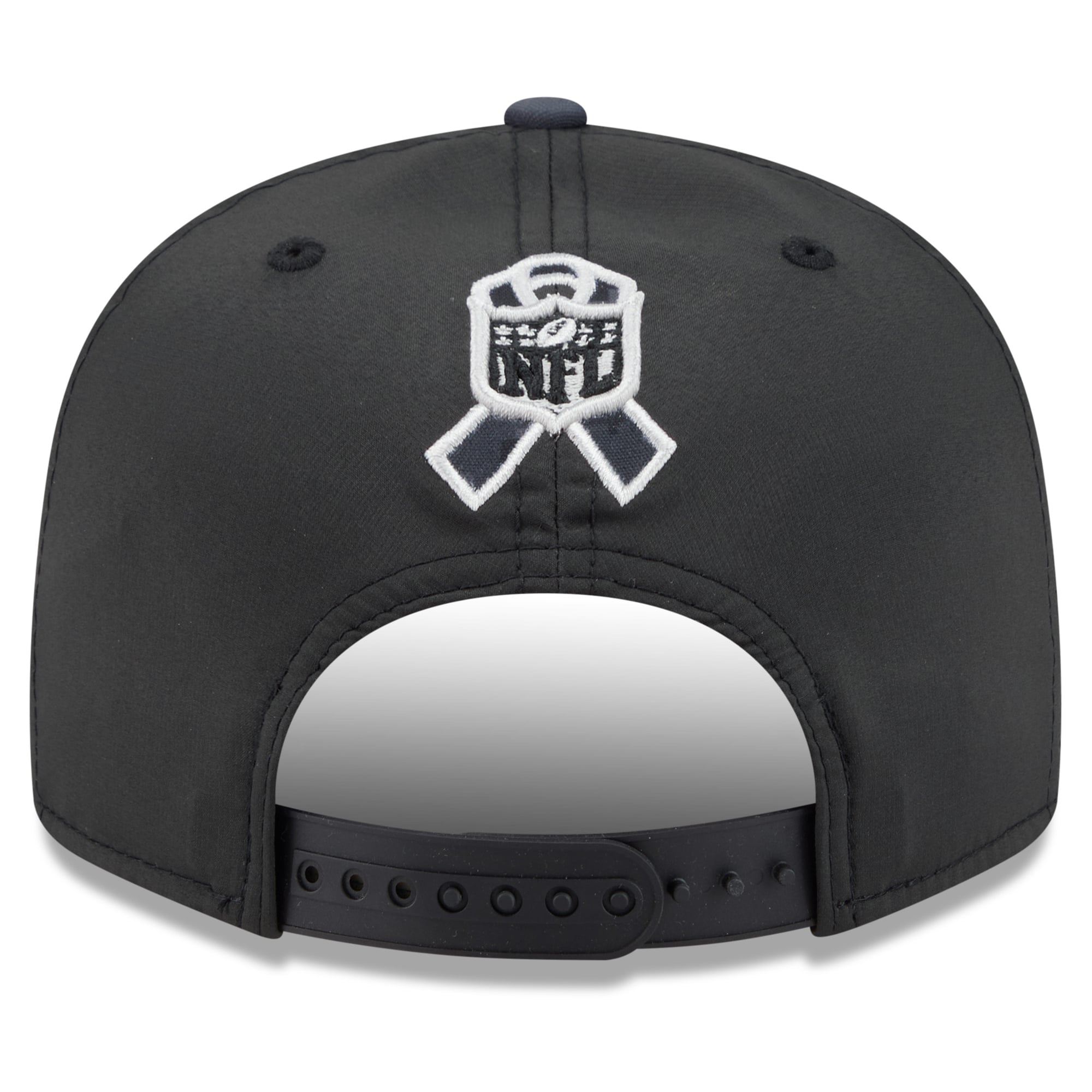 Casquette snapback New Era noire Minnesota Vikings 2026 Salute To Service 9FIFTY pour homme
