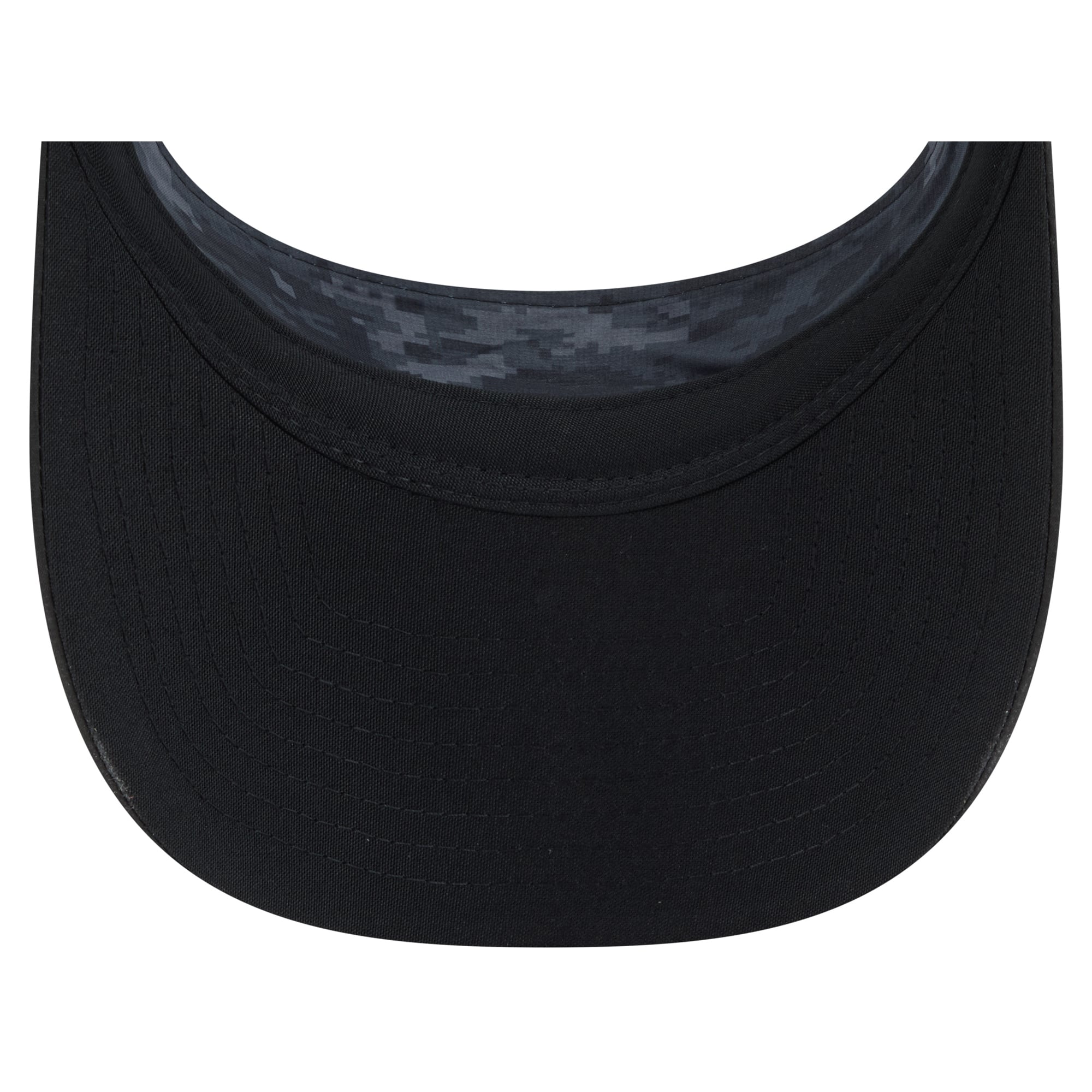 Casquette New Era noire pour homme Minnesota Vikings 2026 Salute To Service, visière ajustable