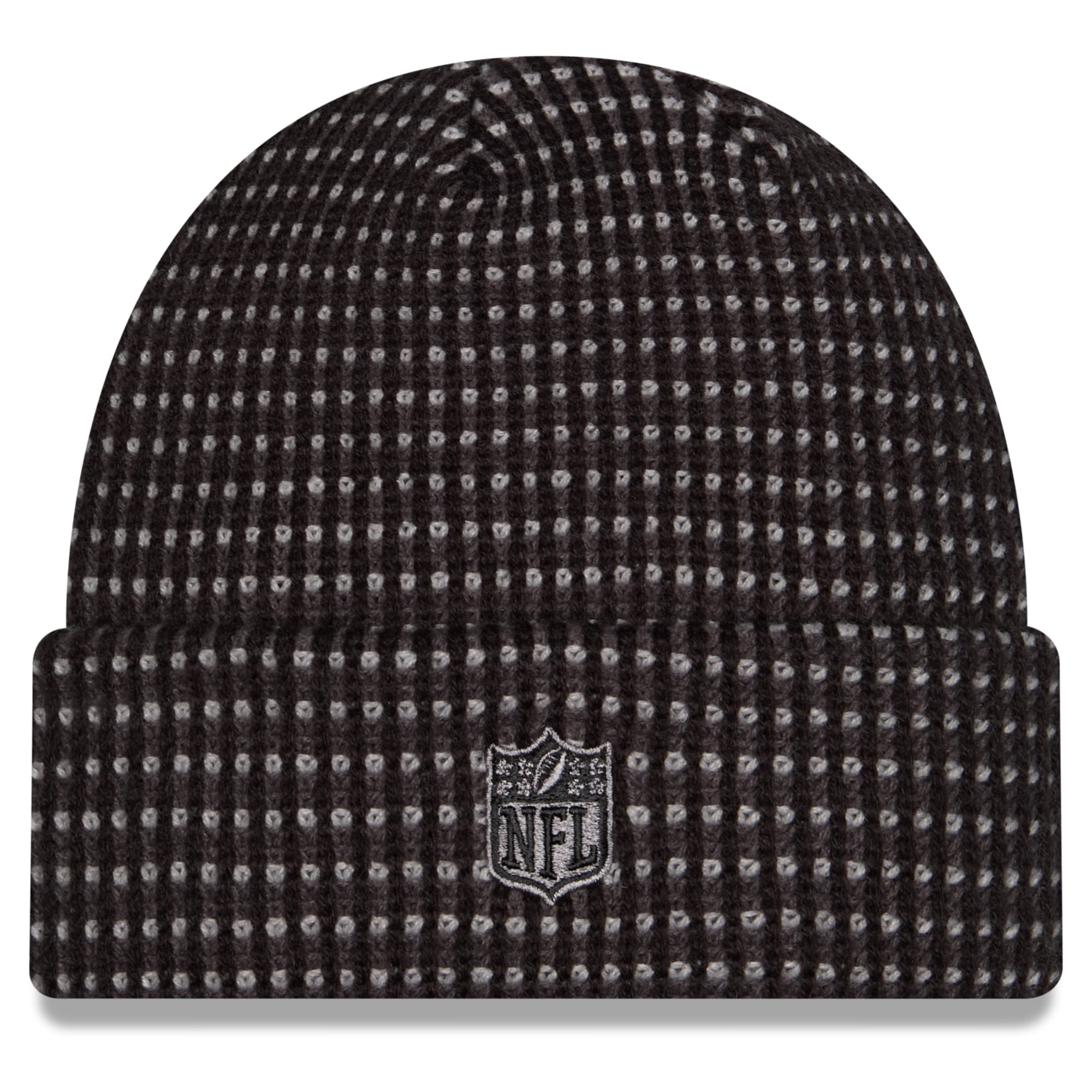 Bonnet à revers New Era noir Minnesota Vikings 2026 pour homme