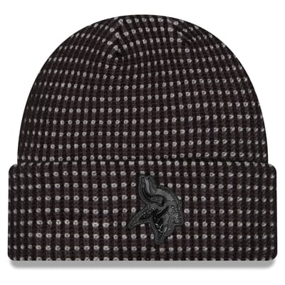 Minnesota Vikings New Era 2026 Sideline Cold Weather  Cuffed Knit Hat - Black