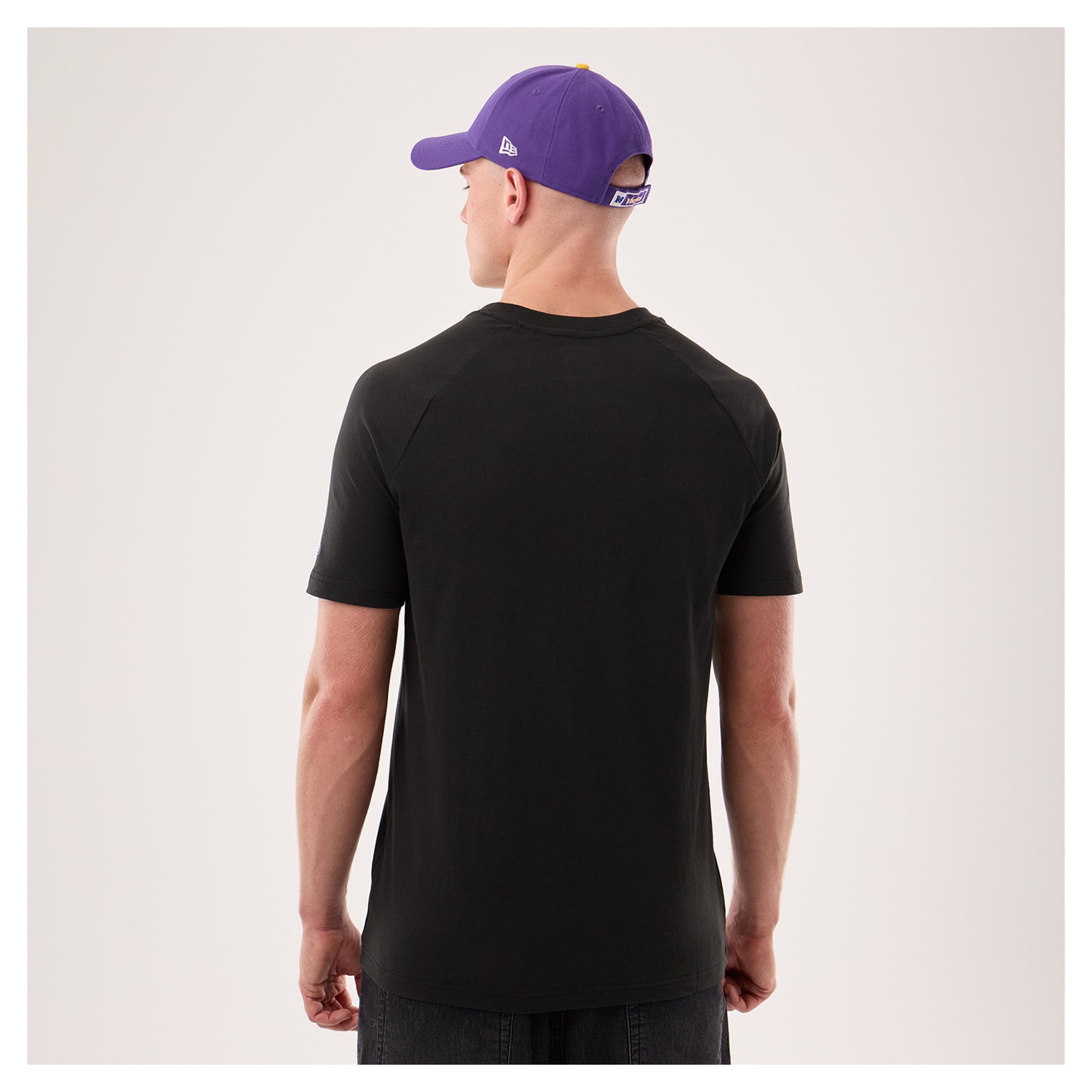 Men's New Era Black Minnesota Vikings Functional Fandom T-Shirt