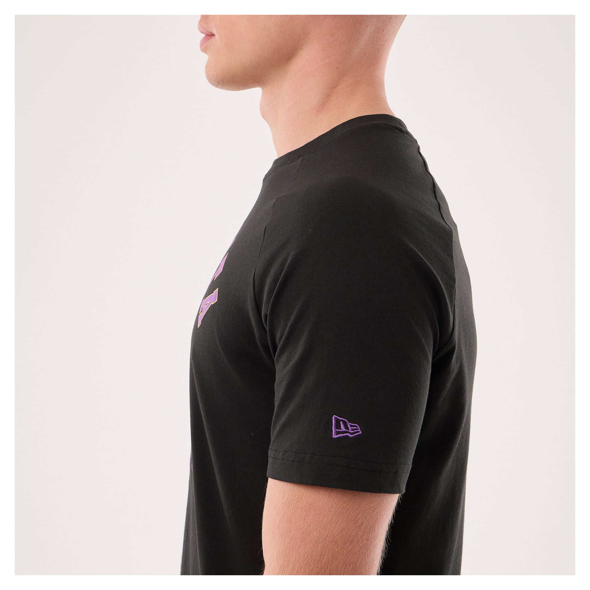 Men's New Era Black Minnesota Vikings Functional Fandom T-Shirt