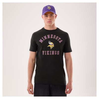 Minnesota Vikings New Era Functional Fandom T-Shirt - Black
