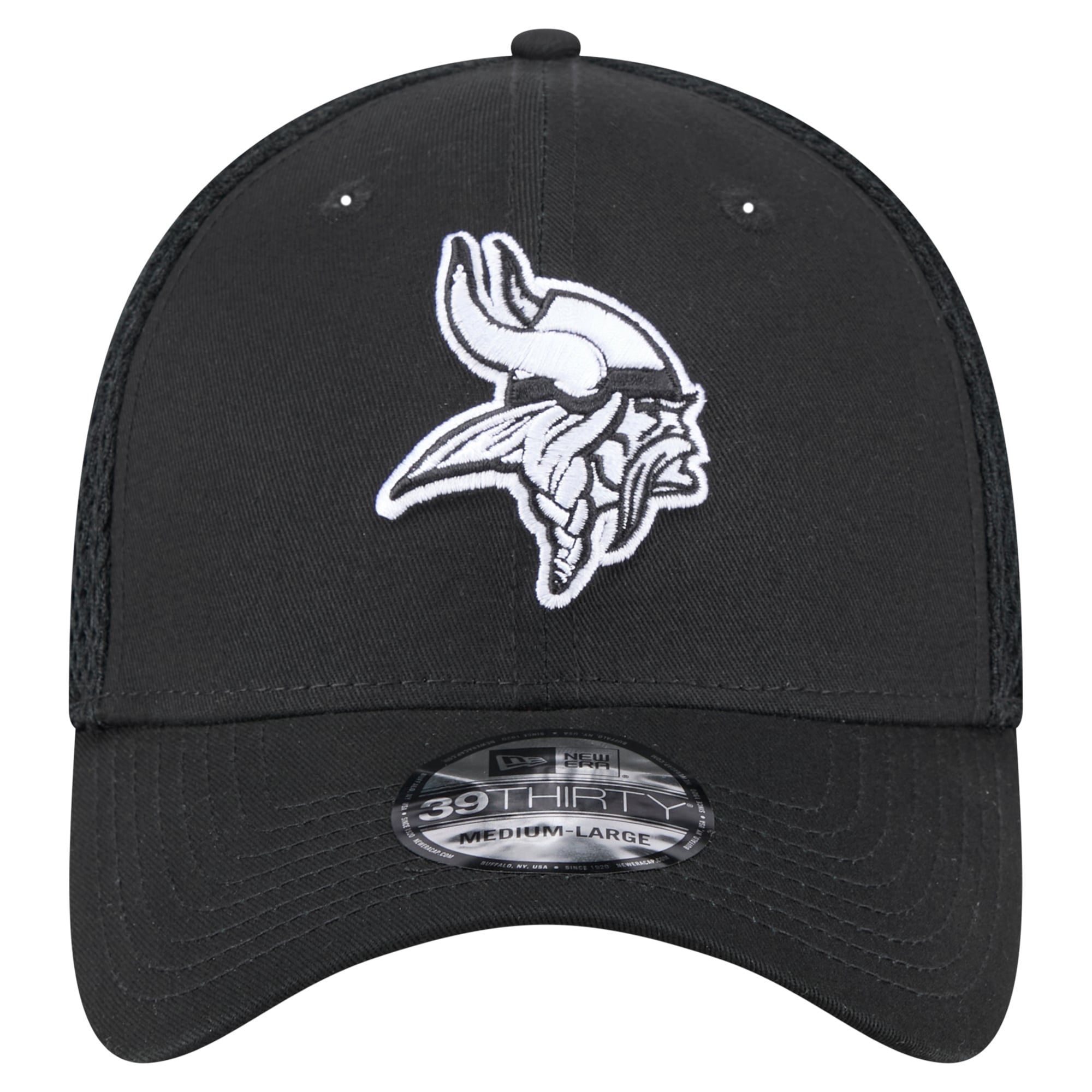Casquette Main Neo 39THIRTY Flex Minnesota Vikings noire New Era pour homme