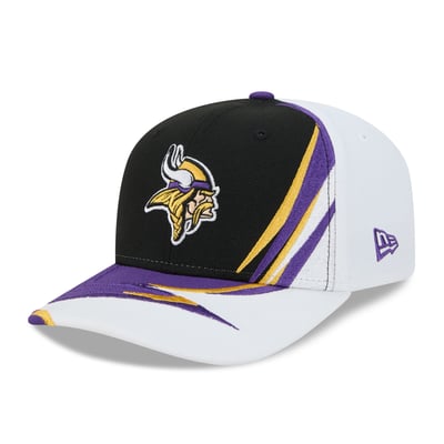 Minnesota Vikings New Era Fan 9SEVENTY Adjustable Hat - Black/White