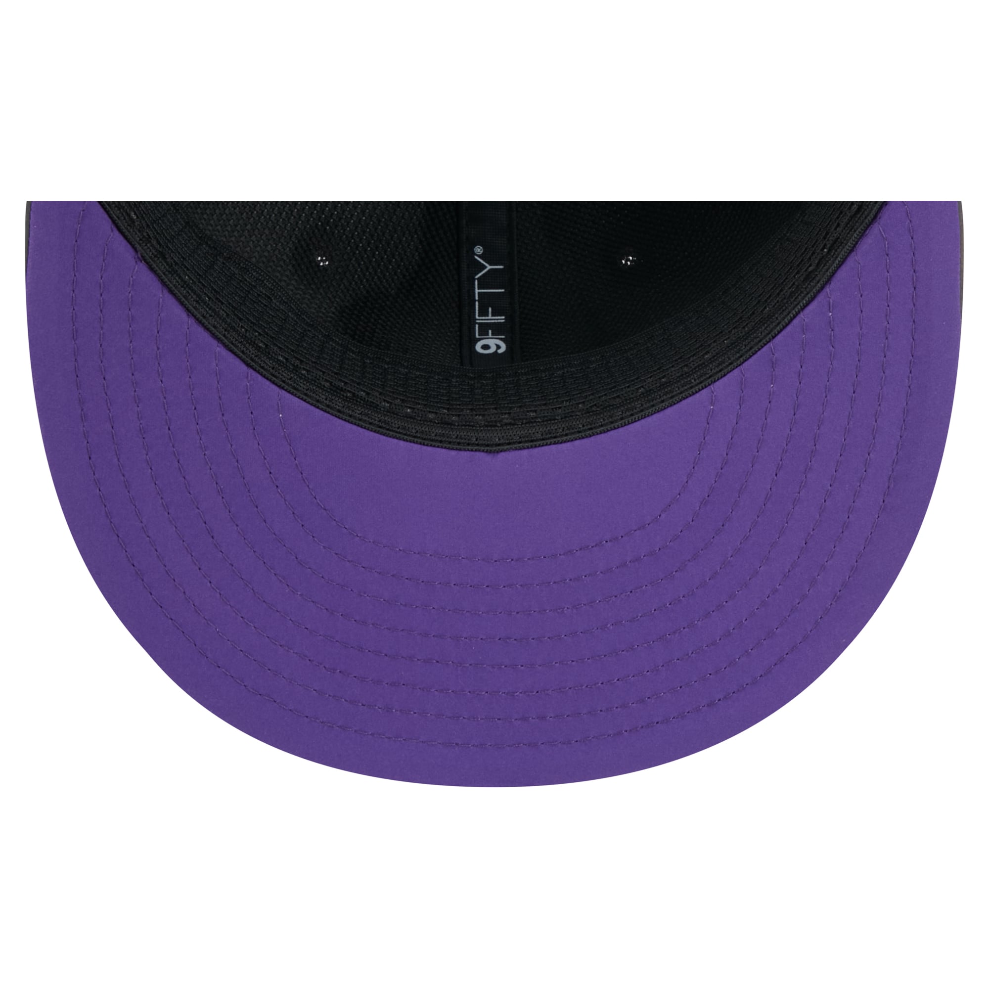 Casquette snapback New Era 9FIFTY pour homme, couleur anthracite, Minnesota Vikings 2026, idéale pour les temps froids.