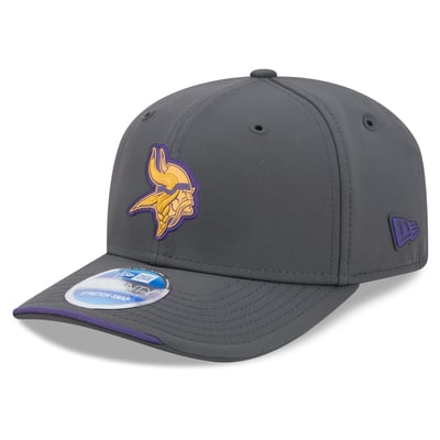 Minnesota Vikings New Era 2026 Sideline Cold Weather  9SEVENTY Adjustable Hat - Charcoal