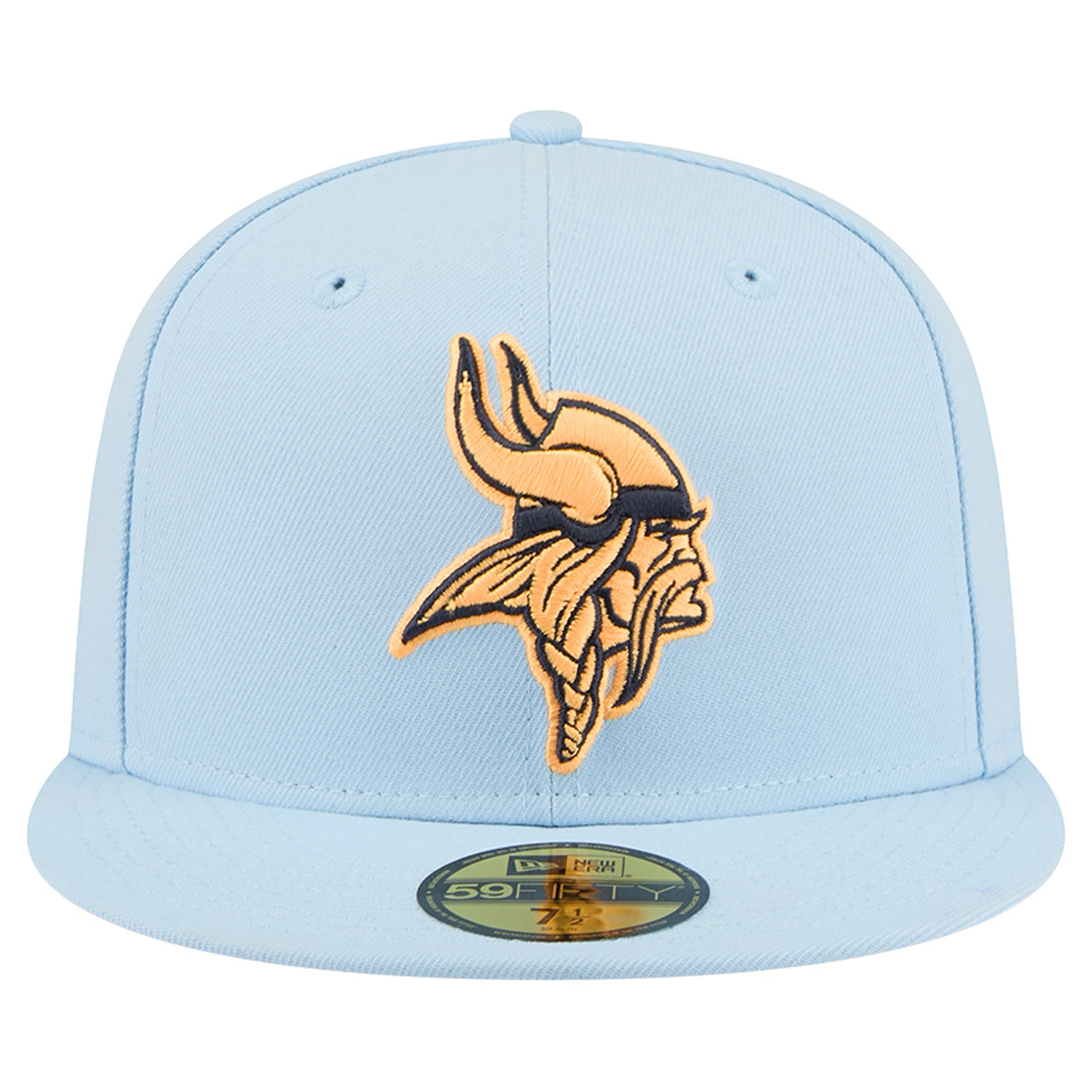 Casquette ajustée New Era Coastal Blue Minnesota Vikings 59FIFTY pour homme