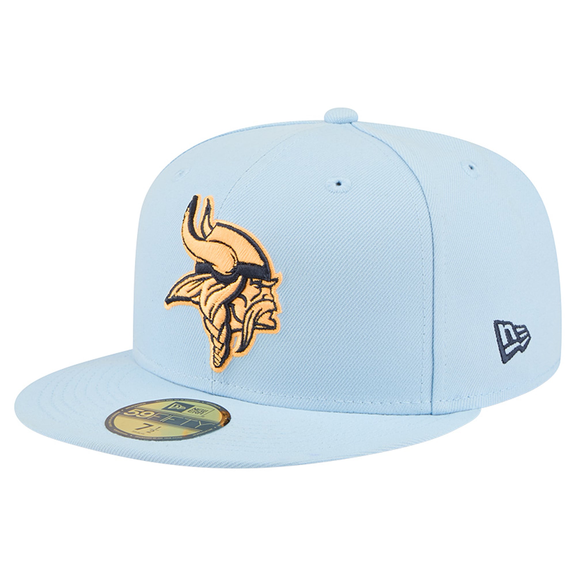 Casquette ajustée New Era Coastal Blue Minnesota Vikings 59FIFTY pour homme