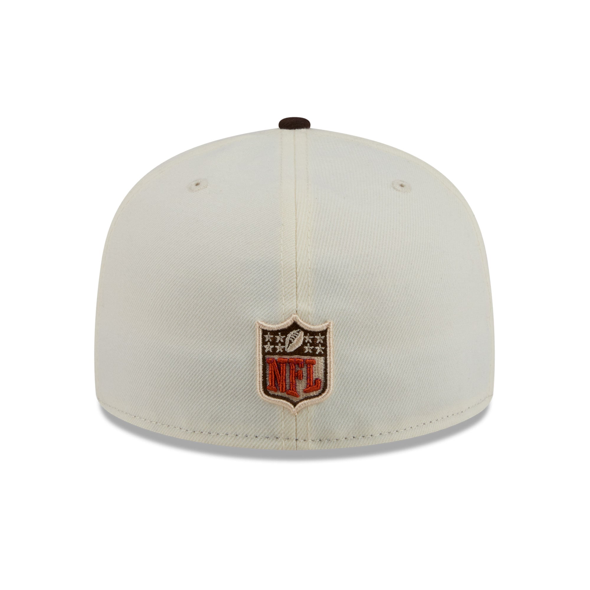 Men's New Era Cream/Brown Minnesota Vikings Pumpkin Spice 59FIFTY Fitted Hat