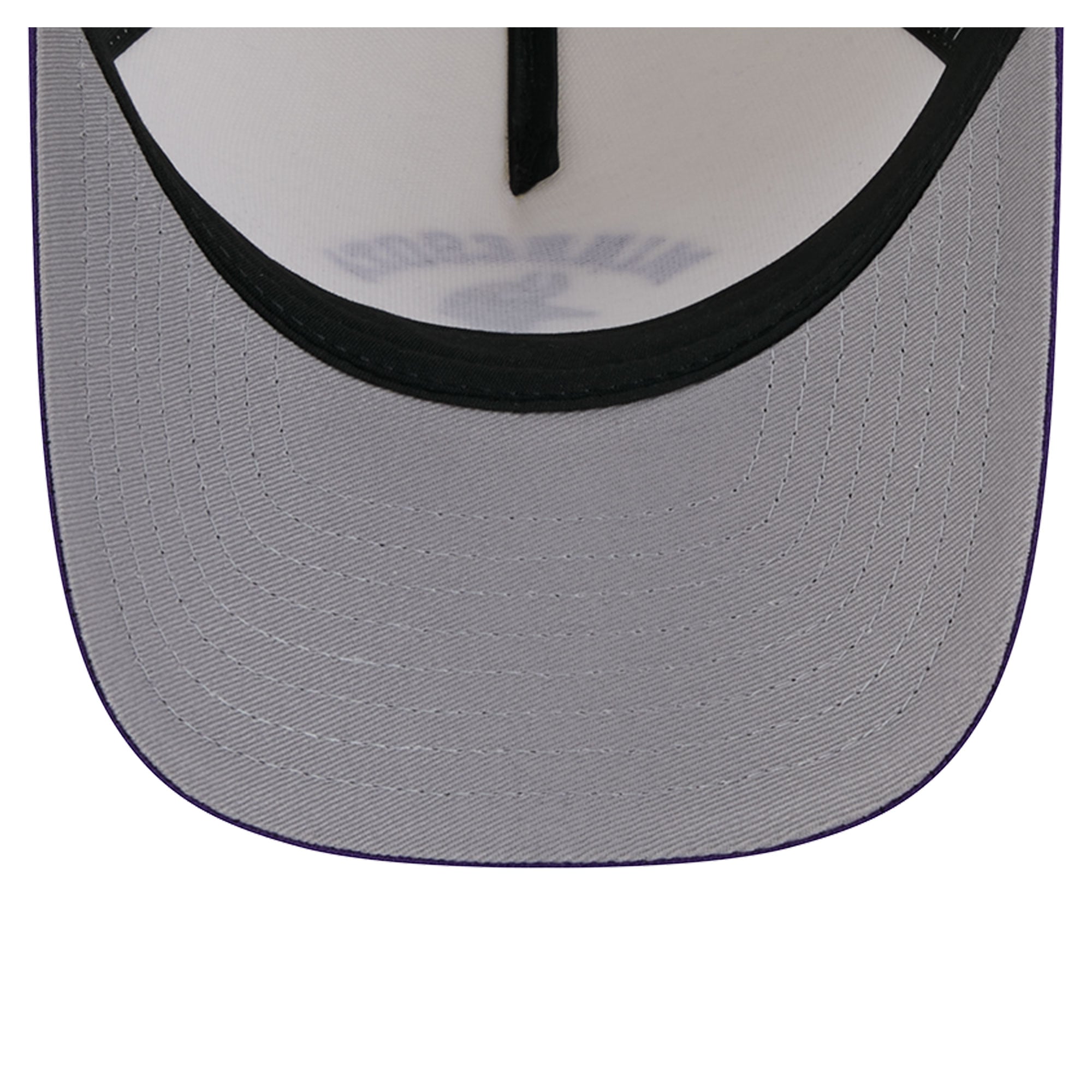Casquette ajustable New Era crème/violette Minnesota Vikings Arch 9FORTY A-Frame M-Crown pour homme