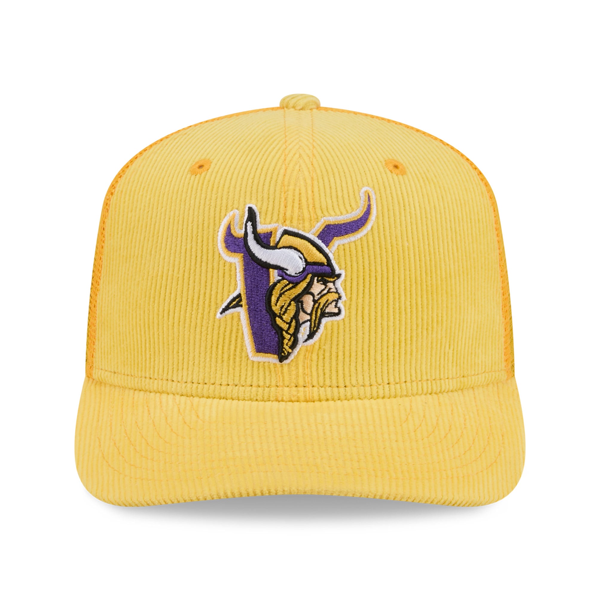 Men's New Era Gold Minnesota Vikings Deceptor 9SEVENTY Adjustable Hat