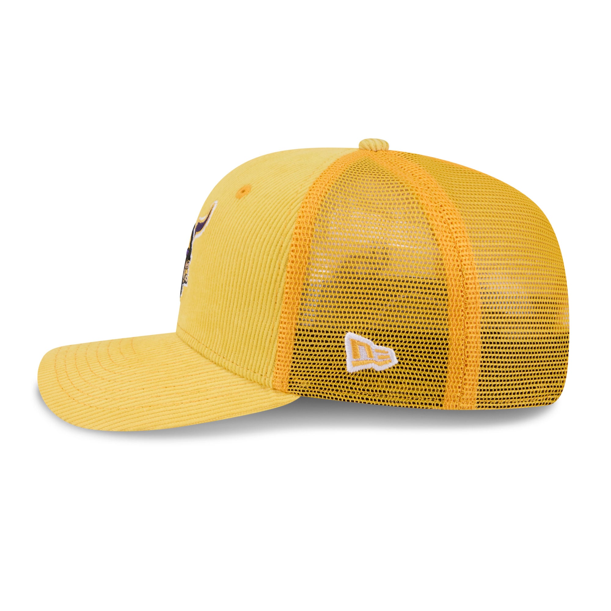 Men's New Era Gold Minnesota Vikings Deceptor 9SEVENTY Adjustable Hat