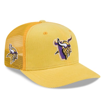 Minnesota Vikings New Era Deceptor 9SEVENTY Adjustable Hat - Gold