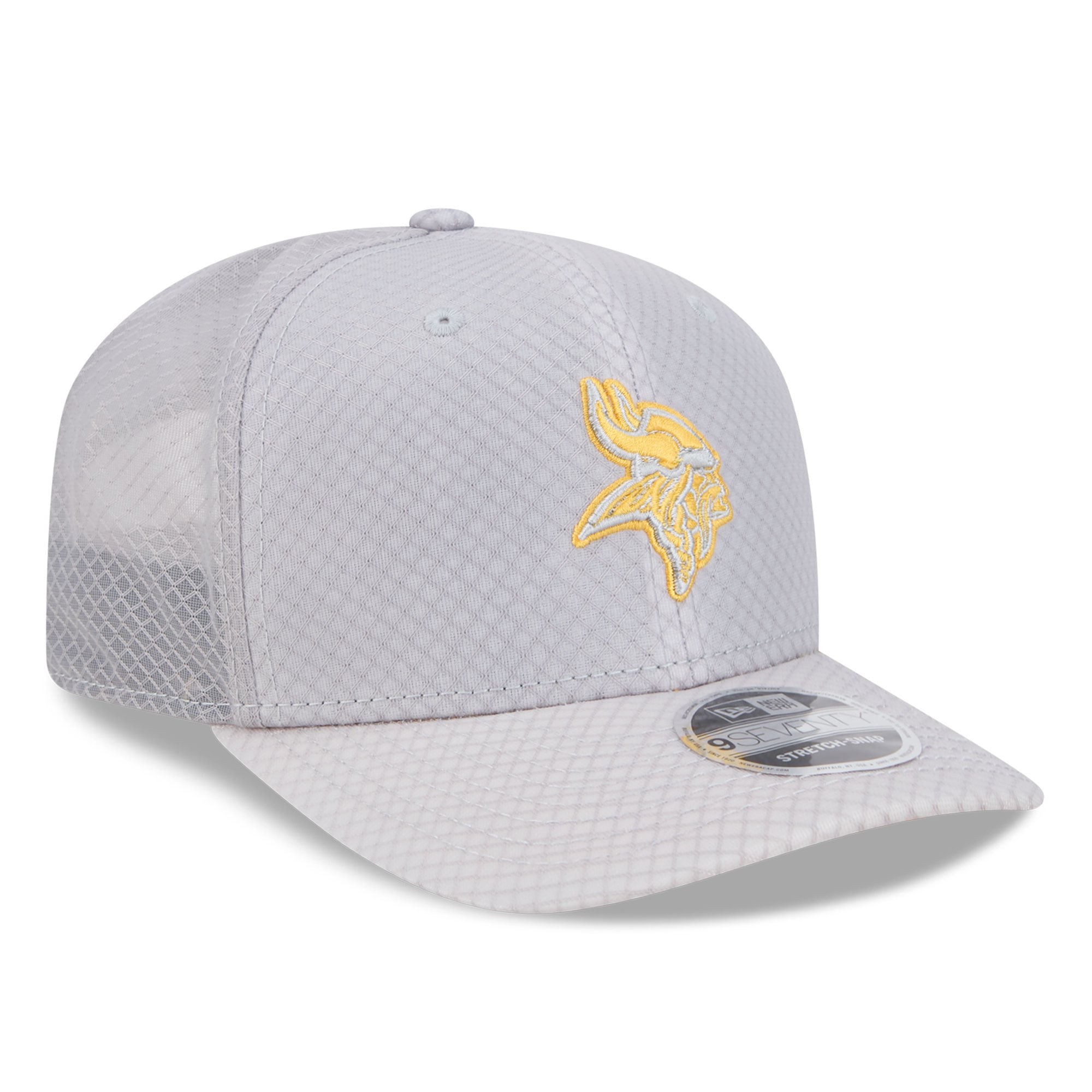 Casquette ajustable New Era grise Minnesota Vikings 9SEVENTY pour homme