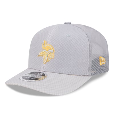 Minnesota Vikings New Era Jock 9SEVENTY Adjustable Hat - Gray