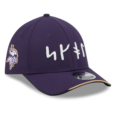 Minnesota Vikings New Era 2026 Rivalries Collection 39THIRTY M-Crown Stretch Hat - Purple