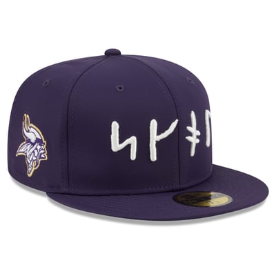 Minnesota Vikings New Era 2026 Rivalries Collection 59FIFTY Fitted Hat - Purple