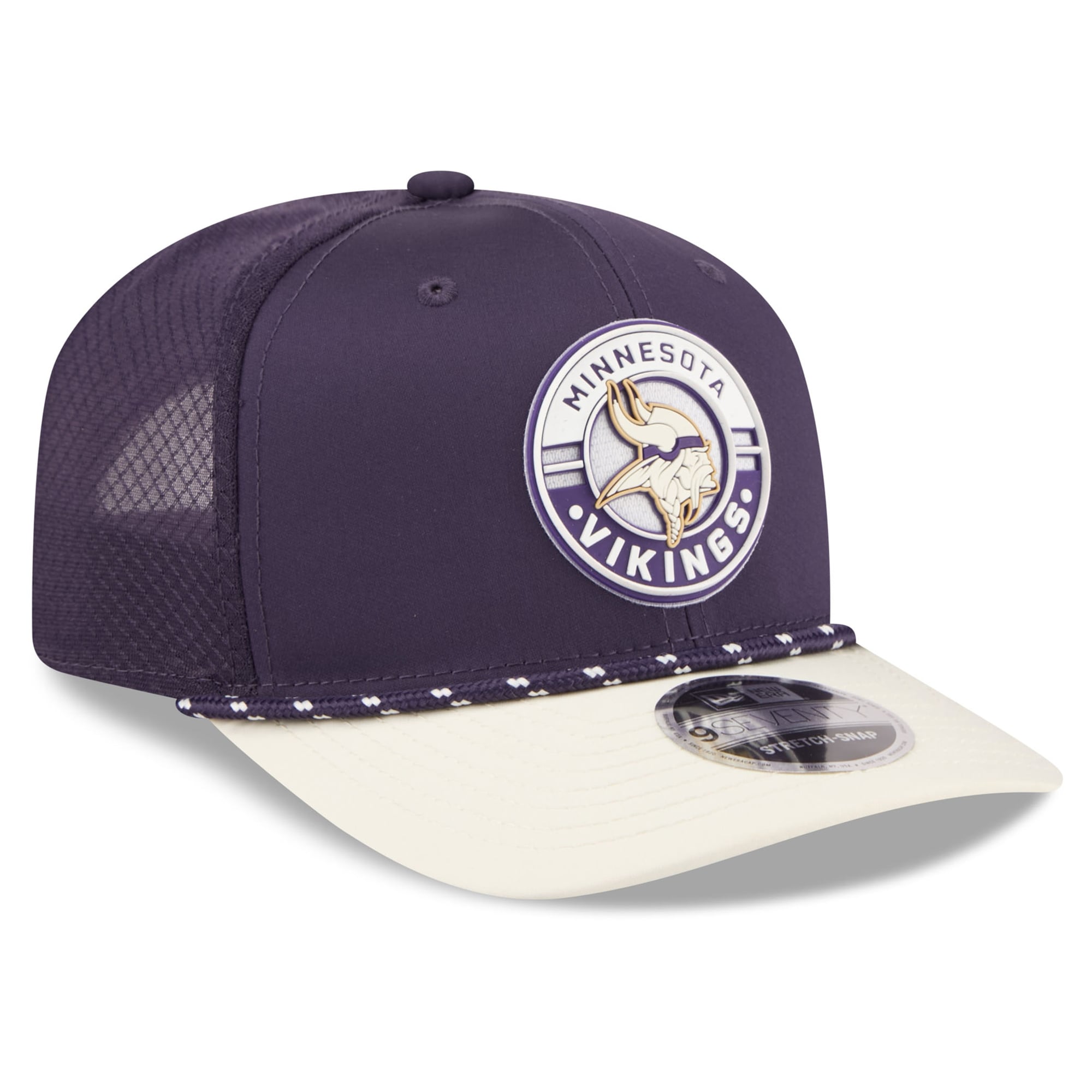 Men's New Era Purple Minnesota Vikings 2026 Rivalries Collection 9SEVENTY Adjustable Hat